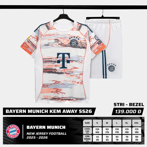 QA BÓNG ĐÁ BAYERN STRIVEND