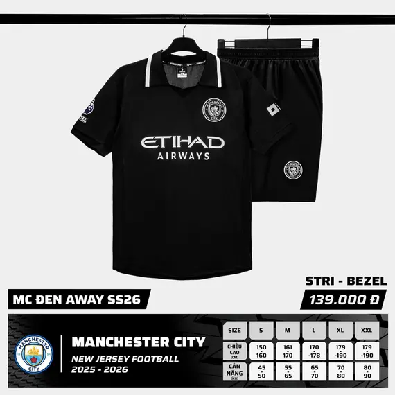 QA BÓNG ĐÁ MANCITY STRIVEND