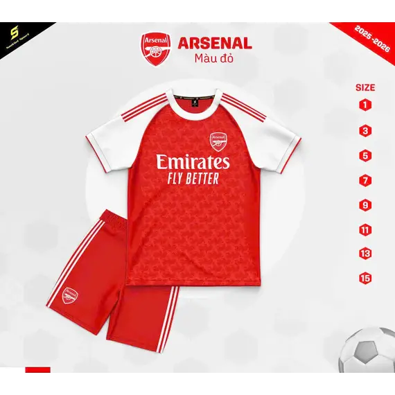 TRẺ EM CLB ARSENAL SAO VIỆT
