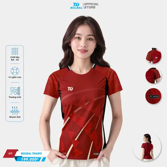 ÁO THỂ THAO THARO NỮ PICKLEBALL, CẦU LÔNG BULBAL