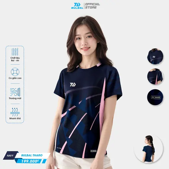 ÁO THỂ THAO THARO NỮ PICKLEBALL, CẦU LÔNG BULBAL