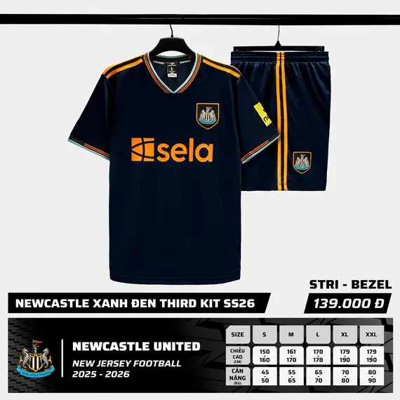 QA BÓNG ĐÁ CLB NEWCASTLE STRIVEND